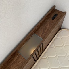 TOKYOインテリア　ベッド＋マットレス2台セットの画像