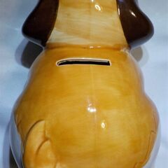 【レア】三洋証券 サンちゃん 貯金箱 陶器の画像