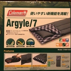 【未使用】コールマン スリーピングバッグ 寝袋 ColemanEagle Nest/10の画像