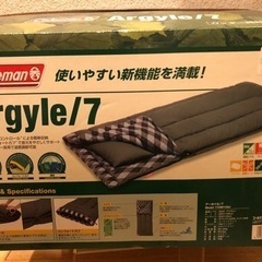 【未使用】コールマン スリーピングバッグ 寝袋 ColemanEagle Nest/10の画像