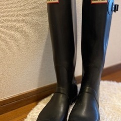 【受渡完了】HUNTER レインブーツ　サイズUK5の画像