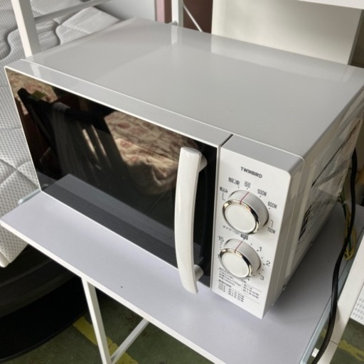 ●電子レンジ、2020年製、ツインバード