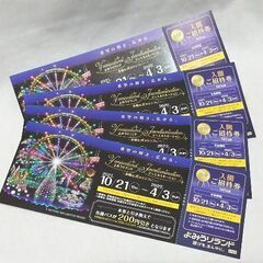 【引き渡し完了完売】よみうりランド 入園招待券 当日手渡し可