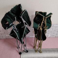 アウトドアチェアー　キャンプ　バーベキューの画像