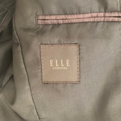 ELLE スーツ　セットアップ　ライトグレー　モードの画像