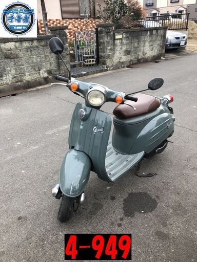 お取引頂きました。愛知県公安委員会許可業者(オートバイ商)☆GARAGE-ECO千音寺☆軽整備＆点検済み、実働ジャンク、レストア☆スズキ　ヴェルデCA1MA緑　4-949名古屋市中川区より!!