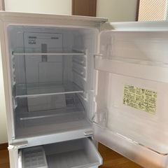 冷蔵庫　（SHARP SJ–D14C –W) の画像