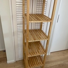 【最終値下げ】IKEA イケア　モルゲル MOLGER ウッドシ...