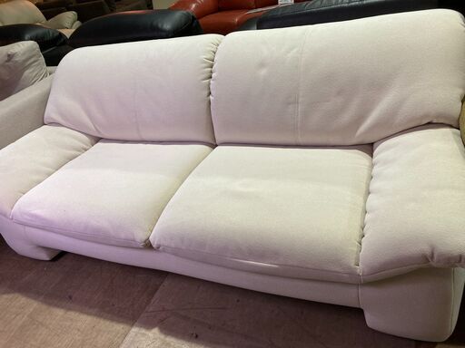 【愛品館市原店】ファブリックワイド２Pソファ