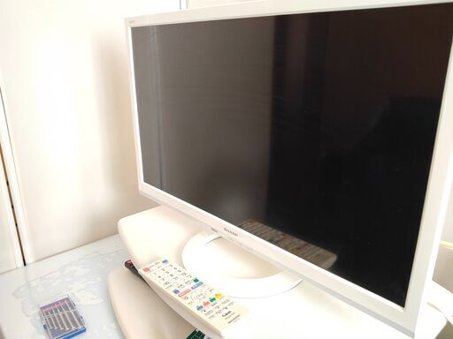 2016年製AQUOS24インチテレビ LC-24K40 外付 けHDD録画対応 part２５