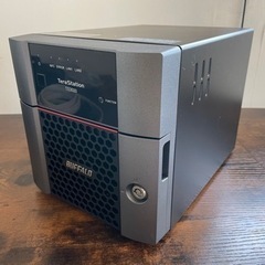 ストレージ2TB NAS Buffaloテラステーション 2ベイ...