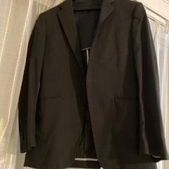 スーツ　ジャケット　黒　メンズ