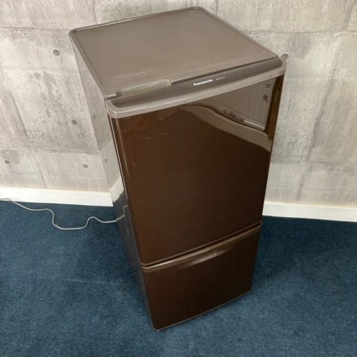 旭川 Panasonic 単身用 2ドア冷蔵庫 簡易清掃済 動作品 2009年製