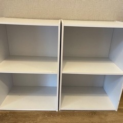 引き取りに来てくれる方！カラーボックス