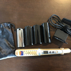 (引き渡し先決定)テスコム　マイナスイオン　マルチヘアアイロン