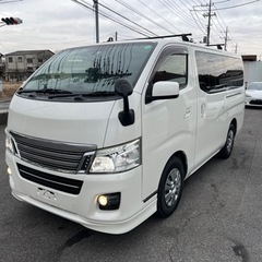 オリジナルオートローン取り扱ってます！　過去不問♪　ブラックOK♪ 　ディーゼル　NV350キャラバンバン　ライダープレミアムGXインテリアパッケージ♪　　お問い合わせ大歓迎です♪！の画像