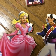 シンデレラ　木のパズルの画像