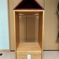 カウプンキ　トールハウス　お家型ハンガーラック
