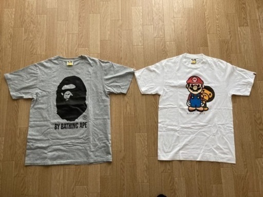アベイシングエイプ A BATHING APE  3点セット(Ｔシャツ2枚、デニム1枚)