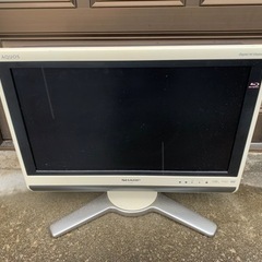 SHARP、AQUOS液晶テレビ、20型の画像