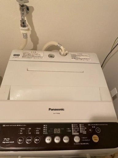【Panasonic】洗濯機 7.0kg 2015年製