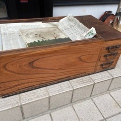 卓上いろり　骨董品