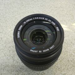 SIGMA シグマ 18-200mm F3.5-6.3 DC EF-Sマウント シグマ 高倍率ズームレンズ 18-200mm F3.5-6.3 Ⅱ DC OS HSM