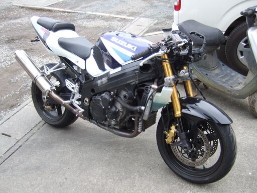【ご成約】GSX-R1000　K3　左転倒車　エンジン実働　車検R5年9月まであり