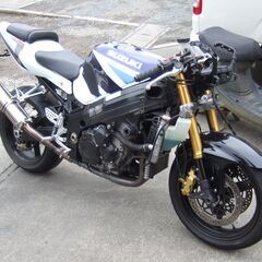 【ご成約】GSX-R1000　K3　左転倒車　エンジン実働　車検...