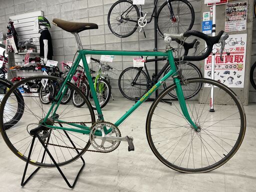 ジャンク SANWA「サンワ」NOVA STRADA クロモリ ロードバイク ビンテージ