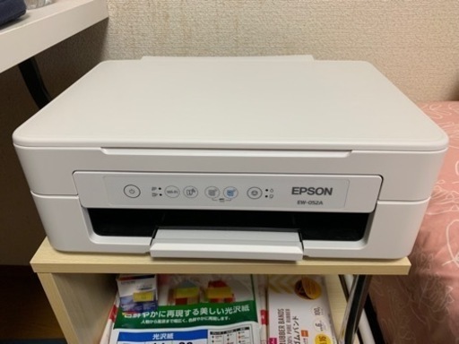 【取引完了】インクジェット　プリンター　EPSON EW-052A
