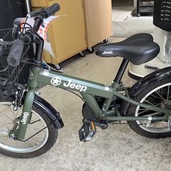 Jeep 幼児用自転車 16インチ E-16G カーキ【ユーズド...