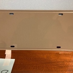012 ● インテリア用カープ坊やナンバープレートの画像