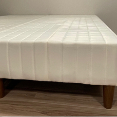 セミシングル脚付ベッドマットレス 2台セット　桜屋工業の画像