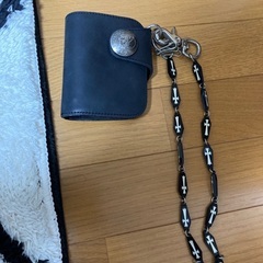 コンチョ　チェーン財布