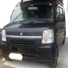 スズキ　エブリィ　中古車　車中泊　キャンプ　軽キャン