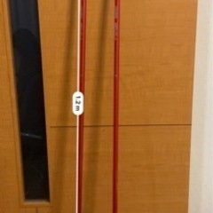【お取引予定の方が決まりました】 LEKI★レキ スキー ストック GALAXY HTS6.0 ワインレッド★全長120cmの画像