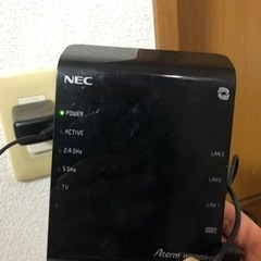 Wi-Fi中継機 無線LAN  Aterm WG1200HSの画像