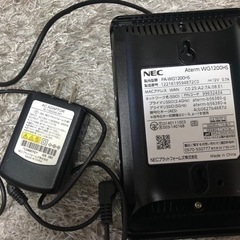 Wi-Fi中継機 無線LAN  Aterm WG1200HSの画像