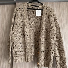 ニットカーディガン　レイカズンの画像