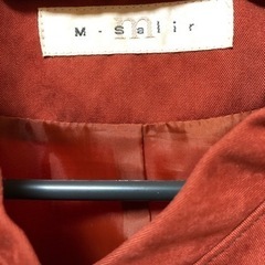 M・Salir ジャケット　9AR M ワインレッド　スーツ　ジャンパー　赤　レッド　レディース　ジャンパー　アウター　の画像