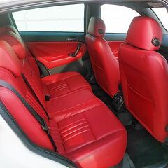 ★車検R4/10★H21年式アルファ147★限定100台!ホワイトエディション！★赤の本革仕様★社外17アルミ★ドラレコ他の画像
