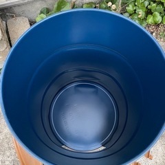 ⑥ドラム缶　焼却炉　オープンタイプ　蓋ありの画像