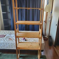 [受渡予定有]木製ラック5段55センチ幅