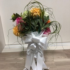 ぬいぐるみ(ダニエル)&ブーケ&ブートニアの画像
