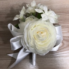 ぬいぐるみ(ダニエル)&ブーケ&ブートニアの画像