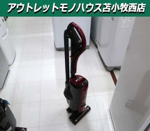 SHARP 掃除機 EC-ST11R ほうき形電気掃除機 2010年製 スティッククリーナー サイクロンクリーナー 苫小牧西店