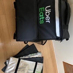 ウーバーイーツ、配達バック美品の画像