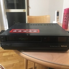 ナショナル　マックロード　VHSビデオデッキ
