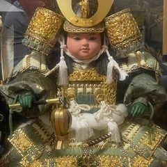 お値下げ【男の子お祝い】五月人形　大将飾り